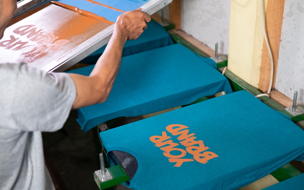 Sérigraphie de T-shirt